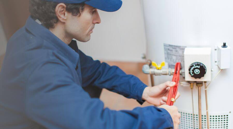Professional water heater repair in Burns, KS